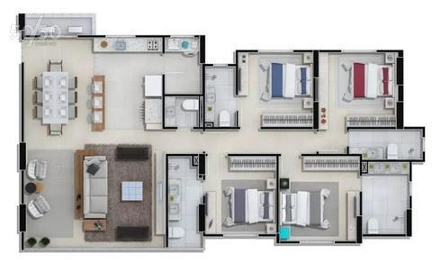 APARTAMENTO | 4 SUÍTES | BARRA NORTE